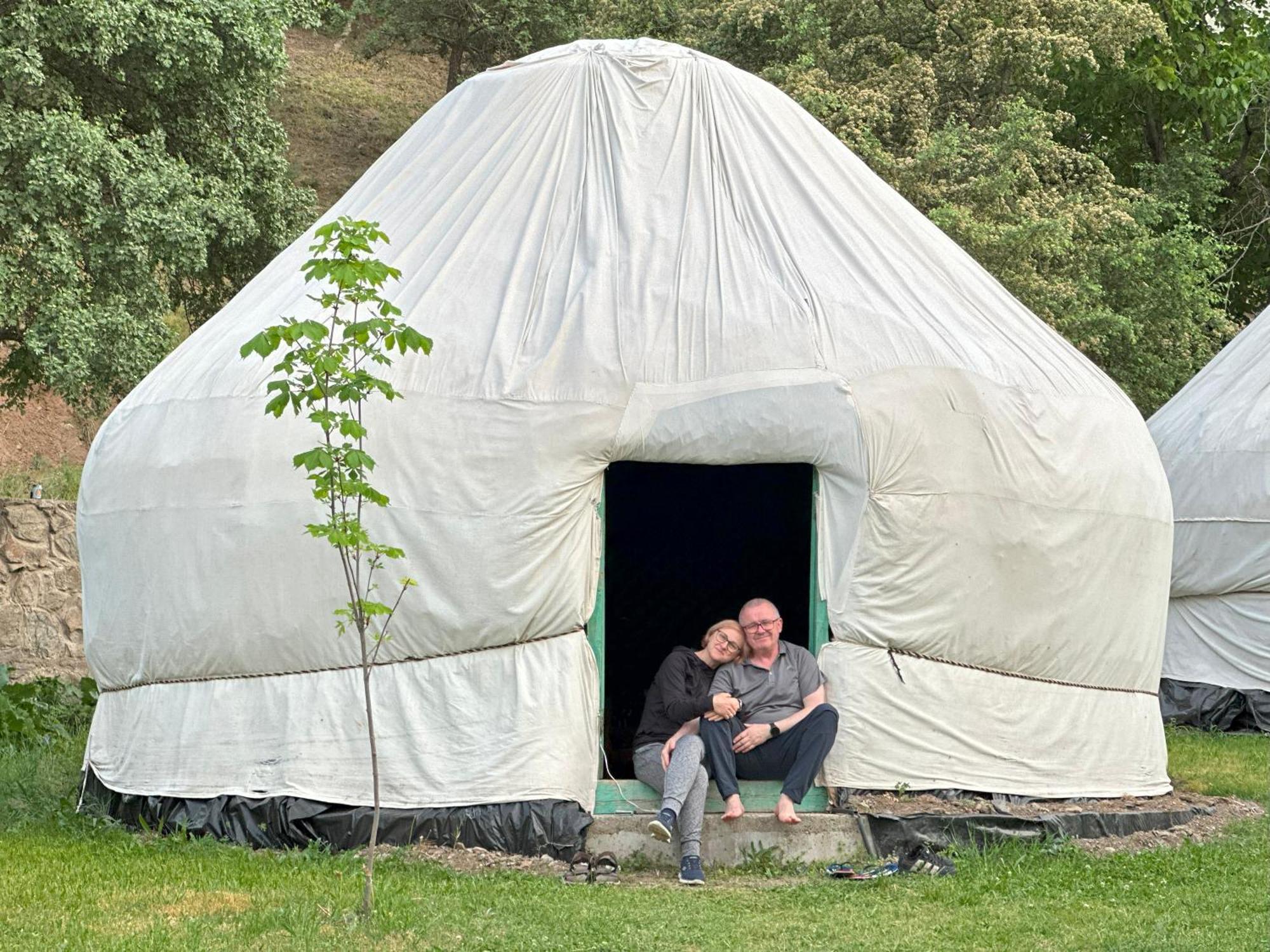 ホテル Sayyod Yurt Camp-Yurt Camp In Uzbekistan Chuprak エクステリア 写真